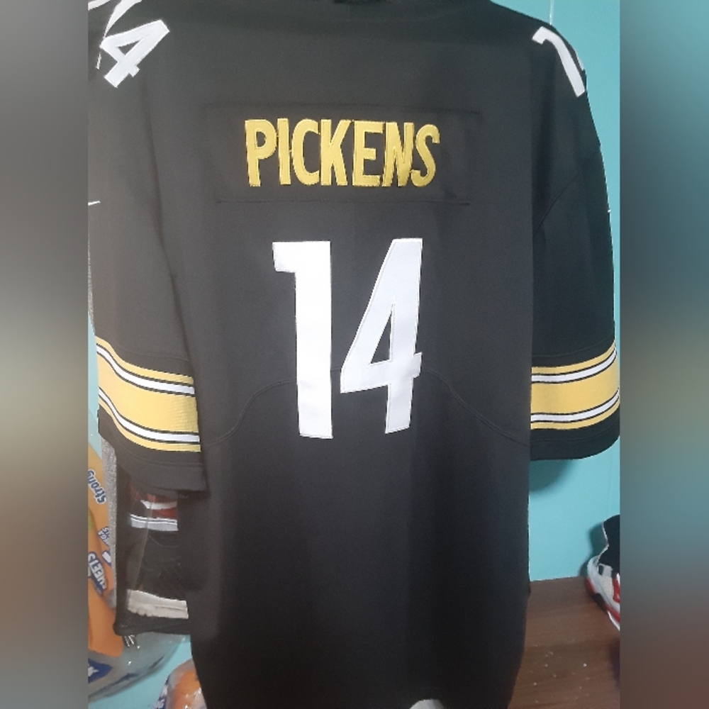Men's Pittsburgh Steelers George Pickens Jersey Size XXXL